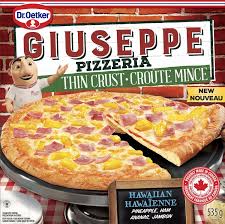 GIUSEP THIN CRST PIZZA HAWAIIA [535 g]