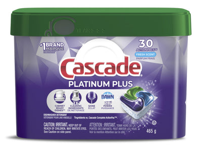 CASCADE PLAT ACTN PK FRSH 30S [30 ea]
