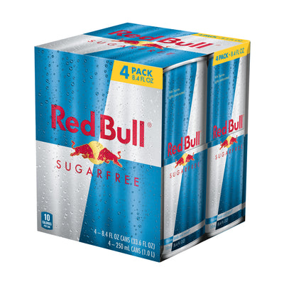 RED BULL 4PK ENERGY DRINK SUGA