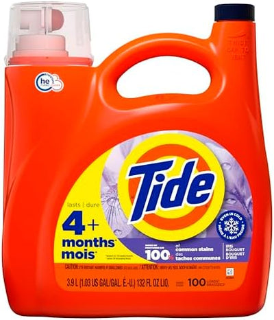 TIDE LIQ 2X LOW SUDS 100 LOADS [3.9 ltr]