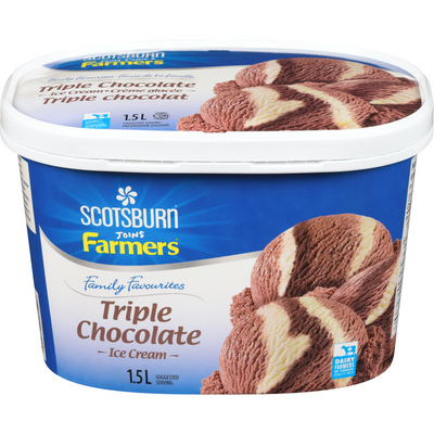 SCTBRN FF TRIPLE CHOC ICE CREA [1.5 l]