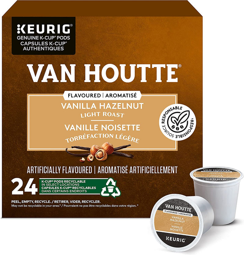 VAN HOUTTE VANILLA HAZELNUT [24 ea]