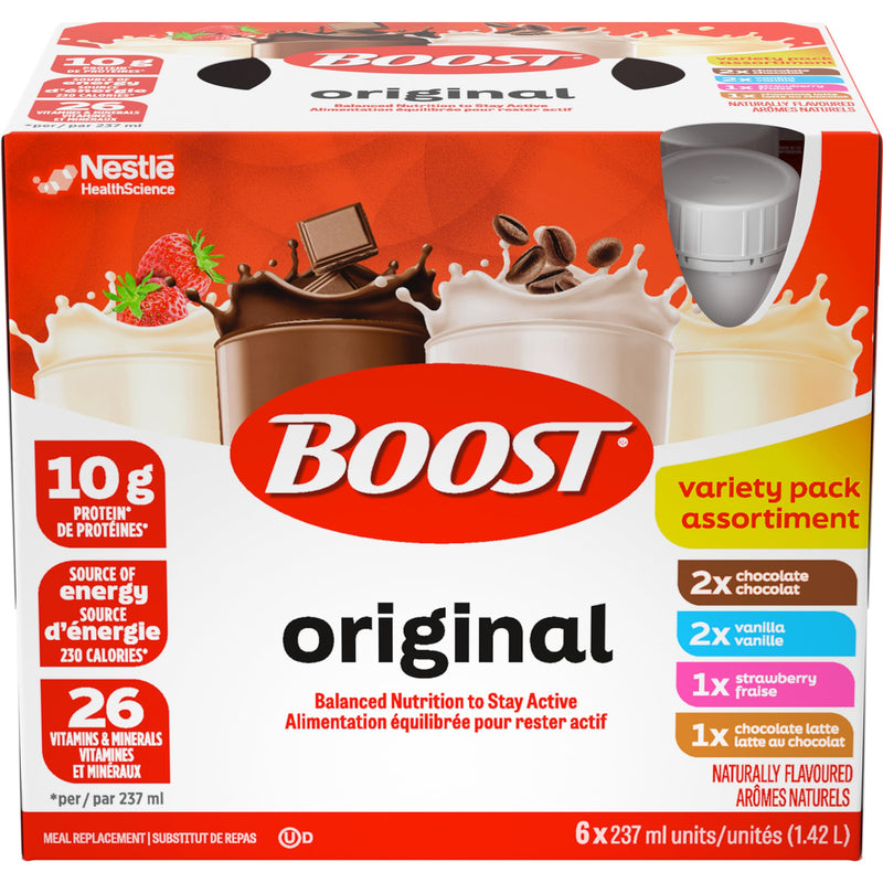 BOOST VARIETY MEAL REPLCMNT [6 ea]