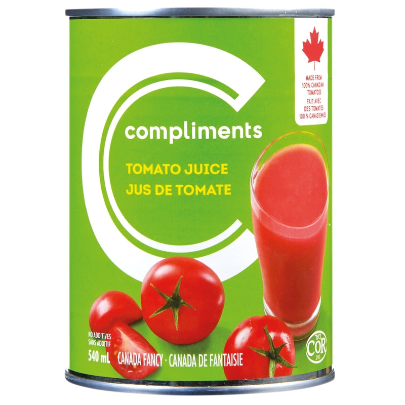 COMP TOMATO JUICE 540ml +DEP