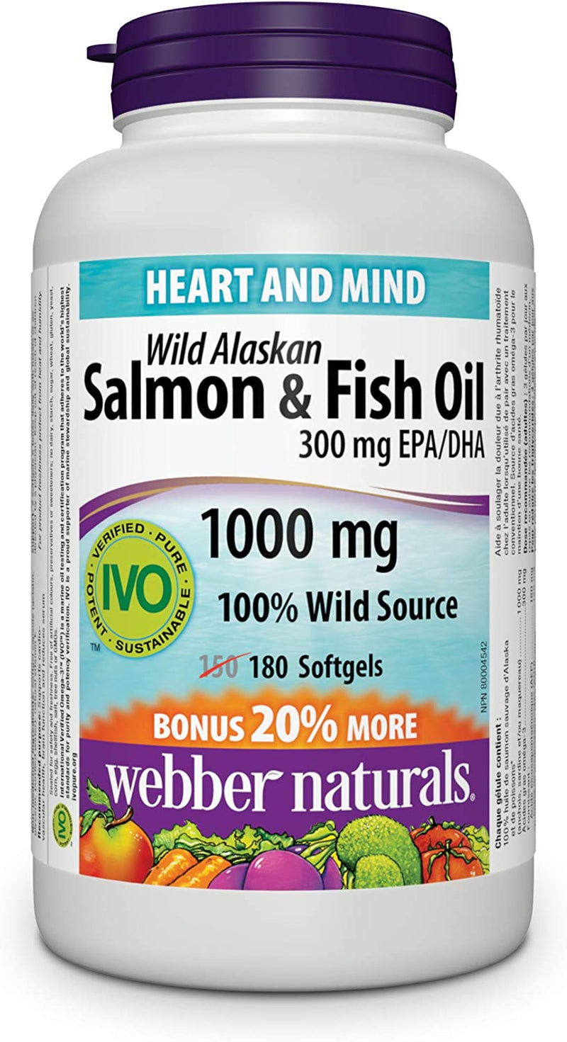 WEB WILD ALASK SALMN & OIL 180 [180 ea]