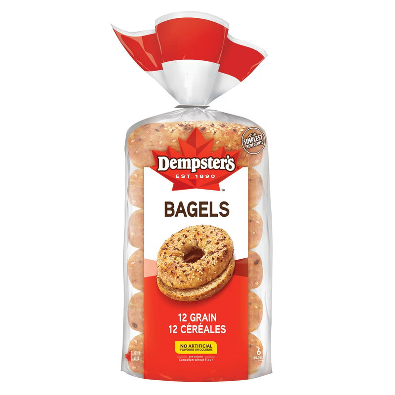 DEMPSTERS 12 GRAIN BAGELS [510 g]