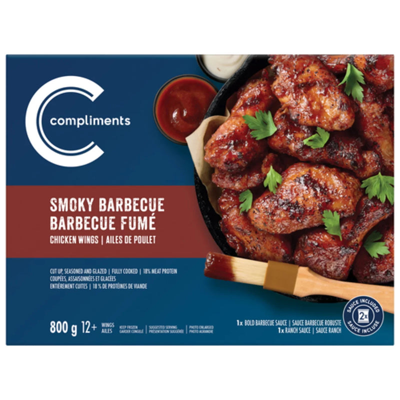 COMP CHICKEN WINGS SMOKY BBQ [800 g]