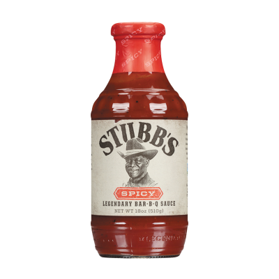 STUBBS BBQ SAUCE SPICY [450 ml]