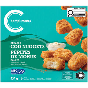 COMP BREADED COD NUGGETS [454 g]
