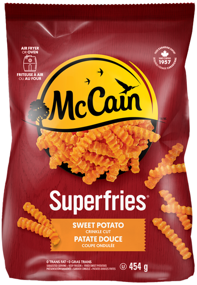 SUPERFRIES SW POTATO CRINKLE [454 g]