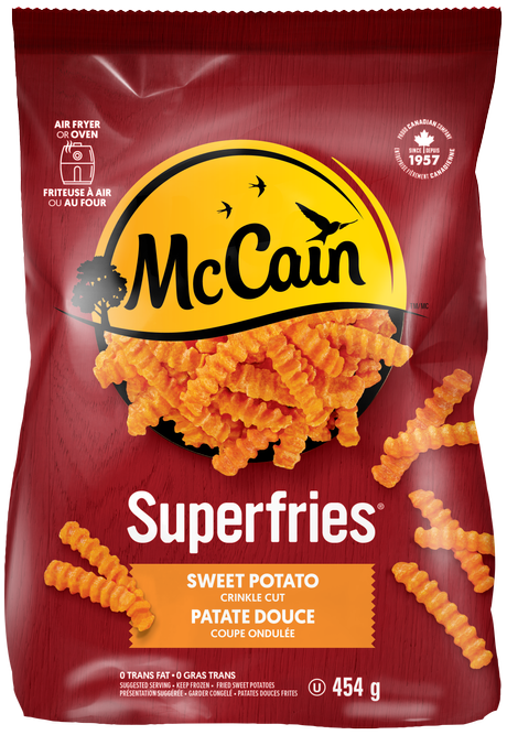 SUPERFRIES SW POTATO CRINKLE [454 g]