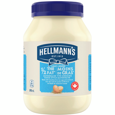 HELLMANNS 1/2 FAT LITE MAYO [890 ml]