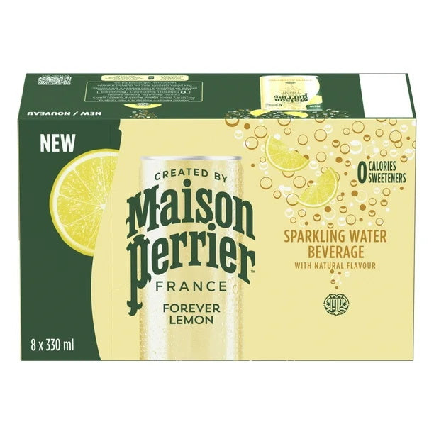 MPERR SPRK WATR LEMON 8x330ml [8 ea]
