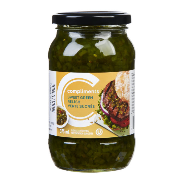 COMP SWT GREEN RELISH 375ml