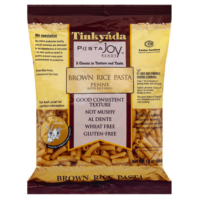 TINKYADA BROWN RICE PENNE [454 g]
