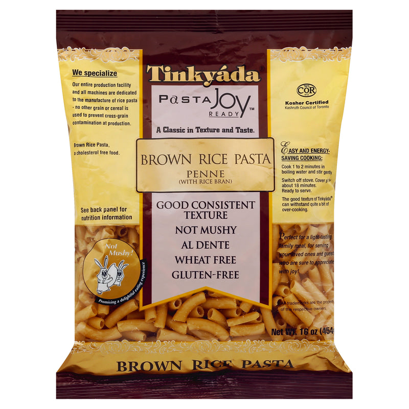 TINKYADA BROWN RICE PENNE [454 g]