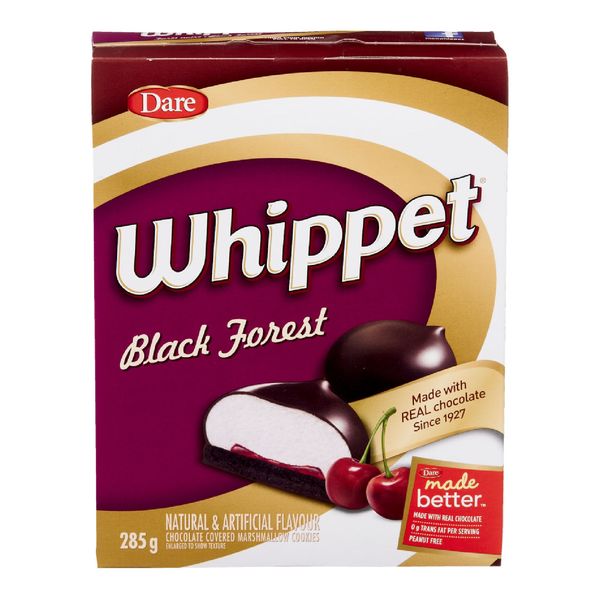 DARE WHIPPET BLACK FOREST 285g