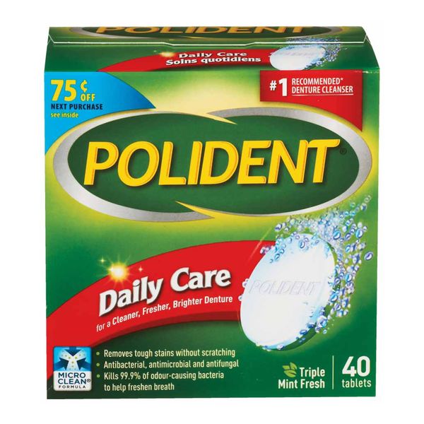 POLIDENT FOAMING CLEANSER [120 ml]