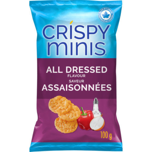 QKR MINI RICE CAKES ALL DRESSE [100 g]