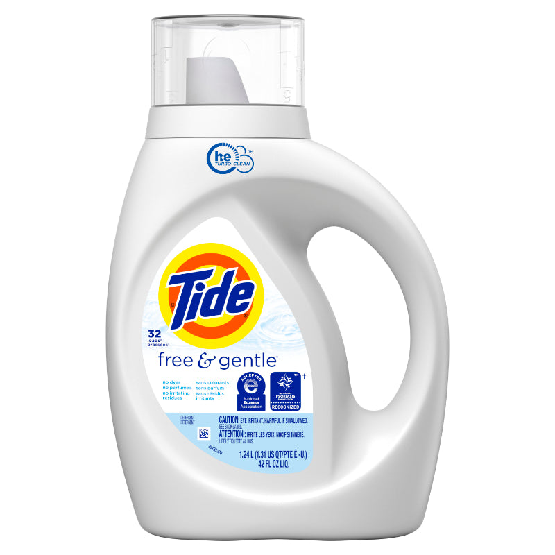 TIDE LNDRY DETRGNT SCENT FREE [1.24 ltr]