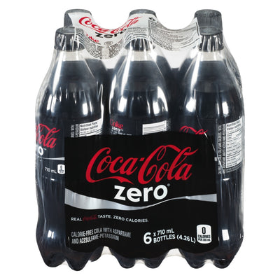 COKE ZERO 6x710ml [6 ea]