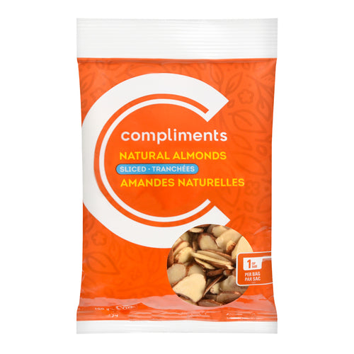 COMPLMNT SLICED ALMONDS 100g