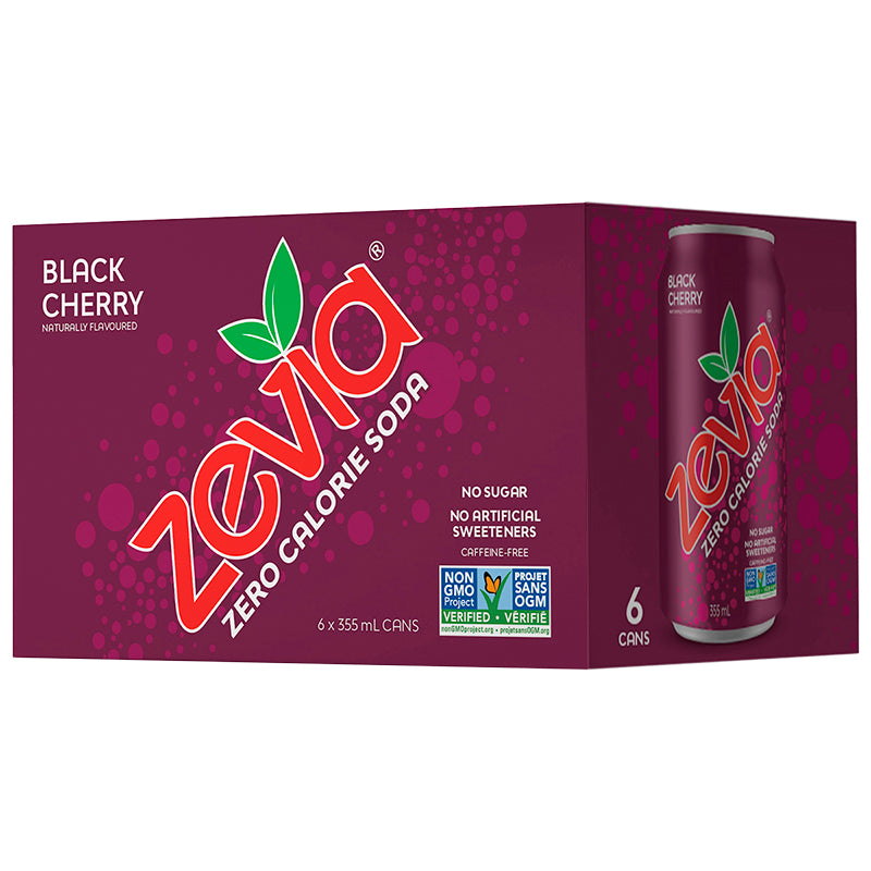 ZEVIA BLACK CHERRY 6x355ml [6 ea]