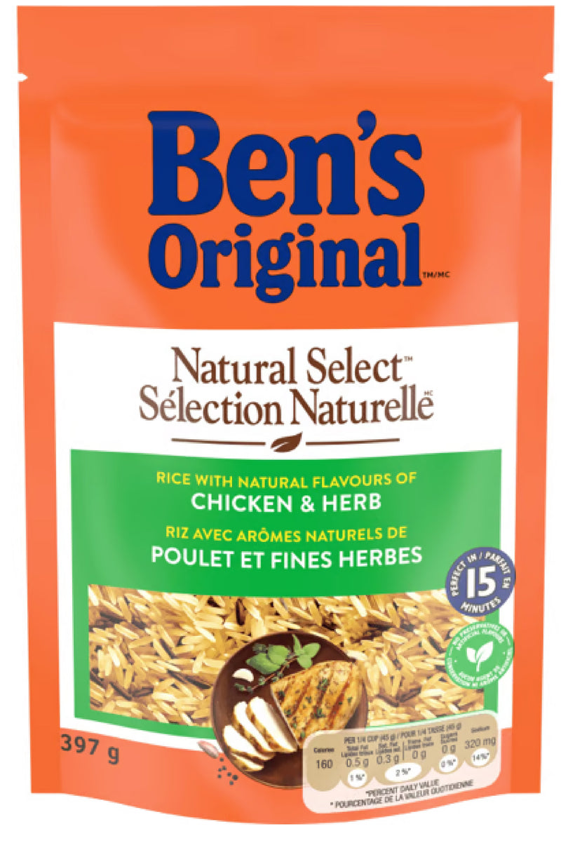 BENS NAT SELCT CHICKEN & HERB [397 g]