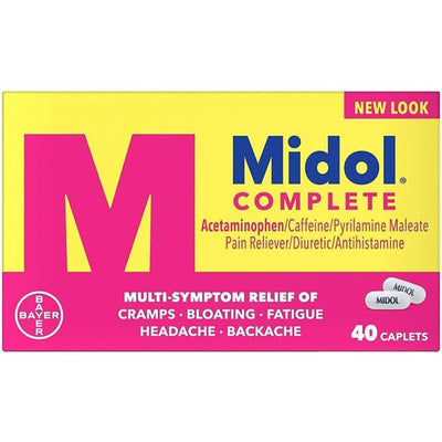 MIDOL COMPLET TAB 15/60/500MG [40 ea]