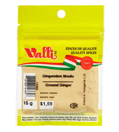 VALLI GROUND GINGER 15g