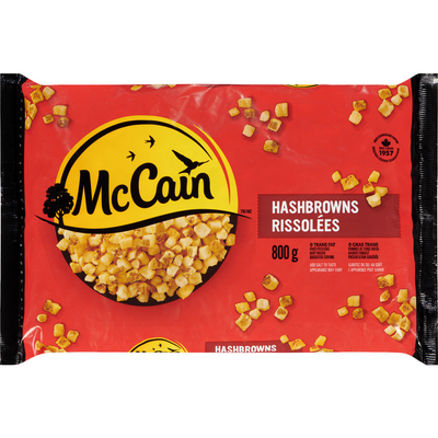 MCCAIN HASHBROWNS DICED 800g