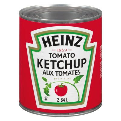 HEINZ KETCHUP TIN 2.84L