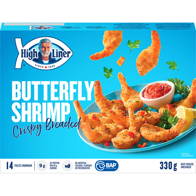 HIGH LINR BUTTERFLY SHRIMP [330 g]