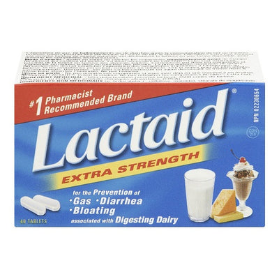 LACTAID EXTRA STRENGTH [40 TB]