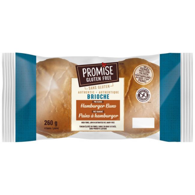 PROMISE GF BUN BRIOCHE HAMBURG [260 g]