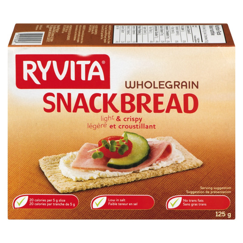 RYVITA SNACK BREAD WHL GRAIN [125 g]