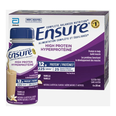 ENSURE VANILLA HIGH PROTEIN [6 ea]