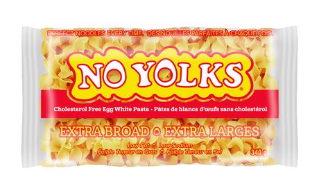 NO YOLK EGG NOODLES EX BROAD [340 g]