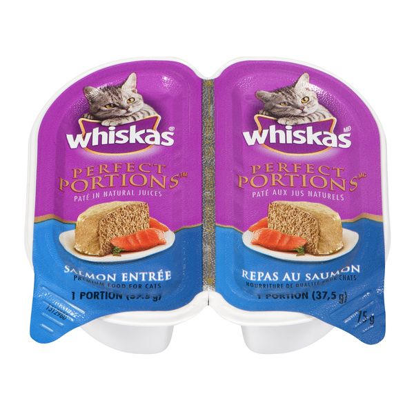 WHISKAS PERFECT PORTION SALMON [75 g]