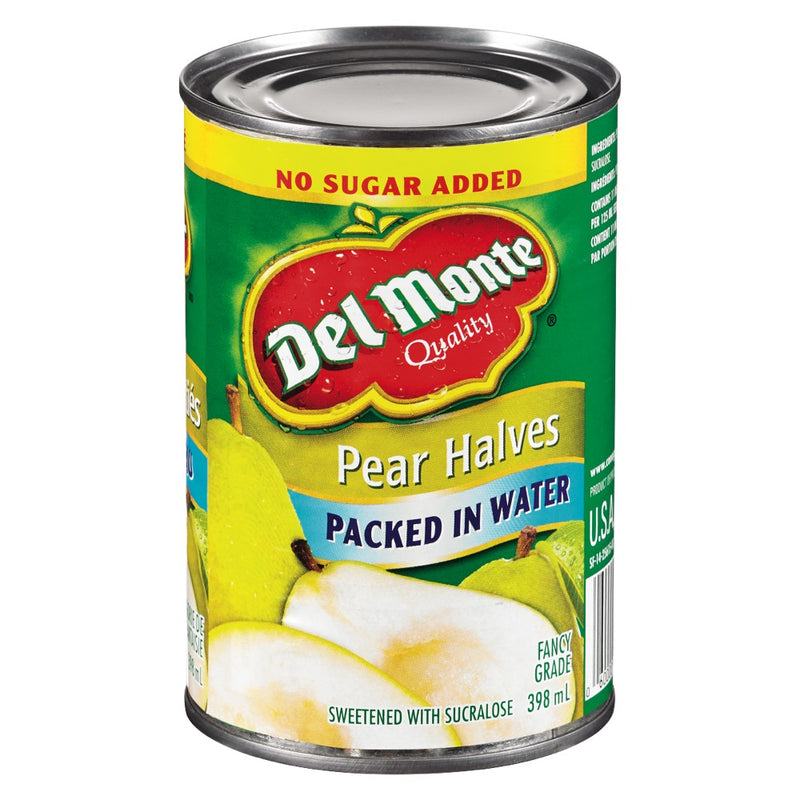DEL MONT PEAR HALVES NSA [398 ml]