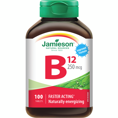 JMSN VIT B12 TABS 250MCG [100 CAP]