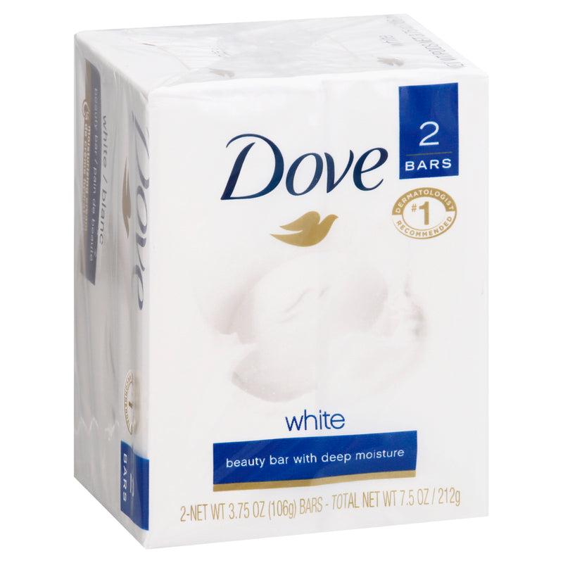 DOVE WHITE BAR SOAP 2x106g [2 ea]
