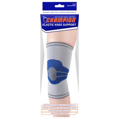 CHAMP SLVR KNEE SUPPORT LRG [1 ea]