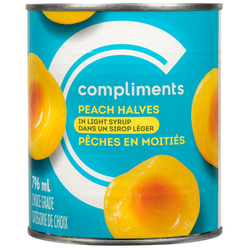 COMP PEACH HALVES LITE 796ml