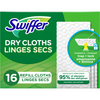 SWIFFER REFILL DRY UNSCNT PADS [16 ea]