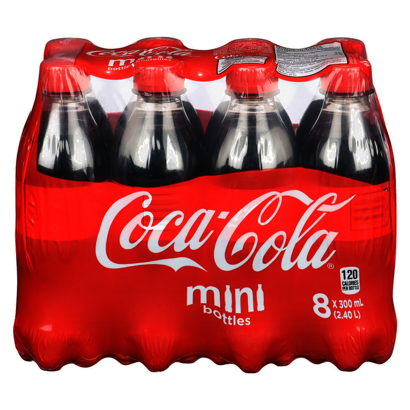 COKE MINI BOTTLE 8x300ml [8 ea]