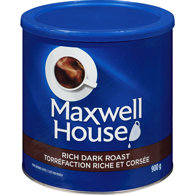MAXHOUSE COFFEE DRK RST 900g