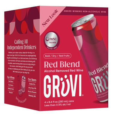 GRUVI RED BLEND 4pk [4 ea]