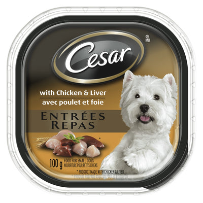 CAESAR CHICKEN & LIVER ENTREE