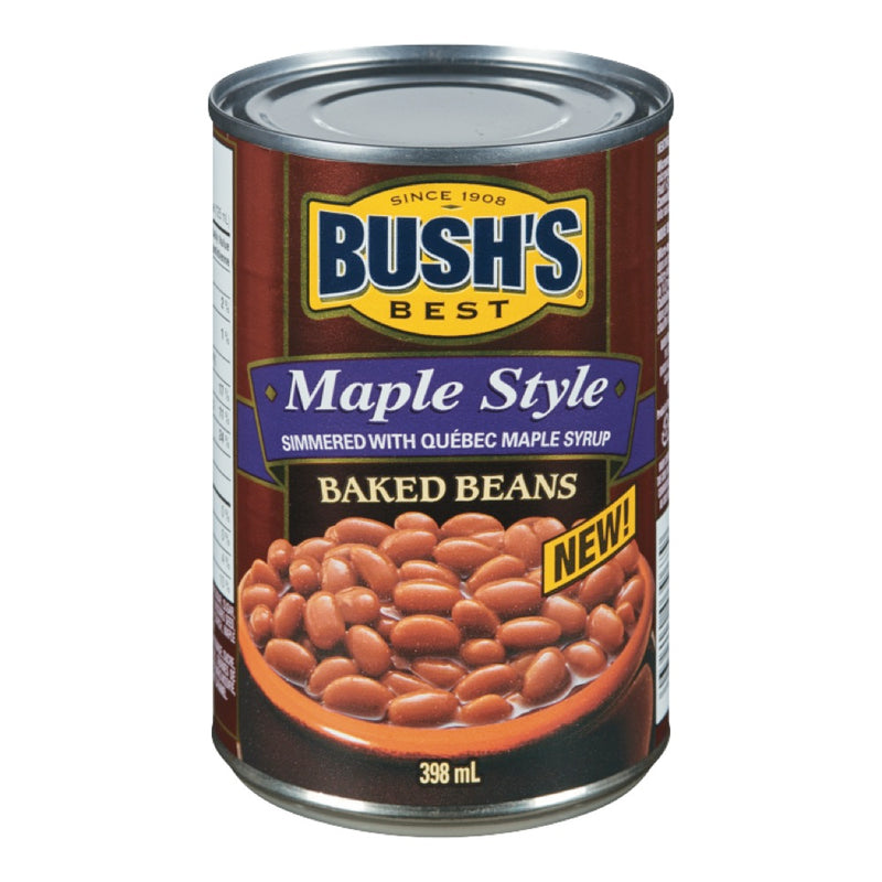 BUSHS MAPLE BAKED BEANS [398 ml]